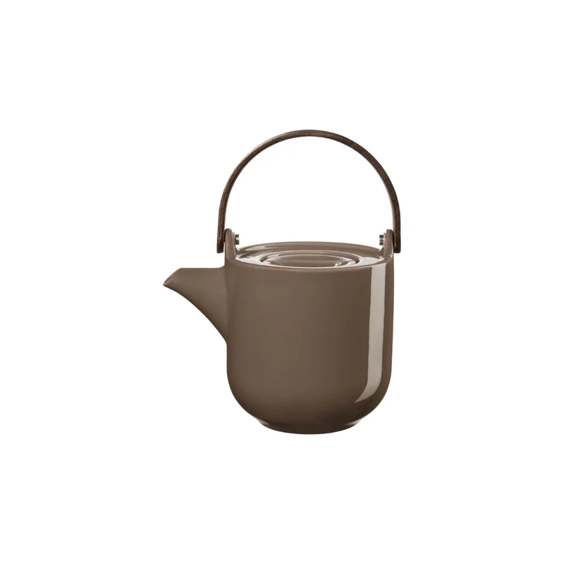 Teekanne mit Holzgriff, kaori, 0,6 l. | 19371211 | Porzellan