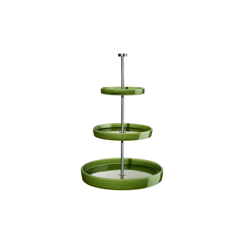 Etagere, 3-stufig, verde | 92154378 | Steingut