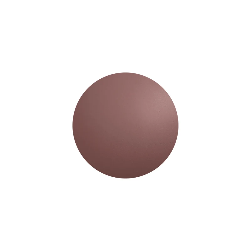 Tischset rund, plum, Lederoptik | 7869420 | PVC
