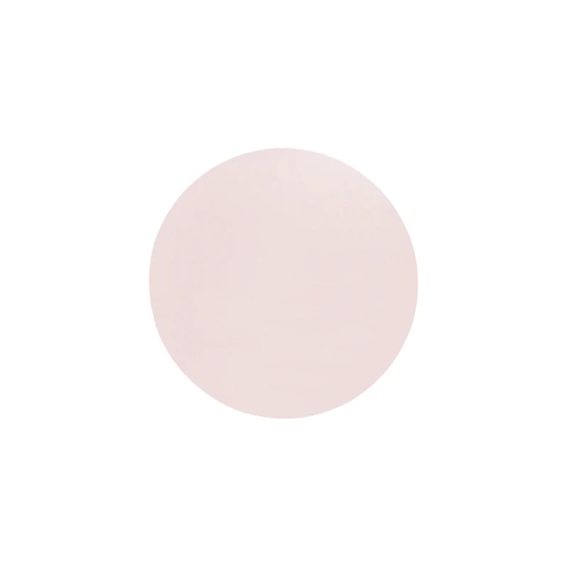 Tischset rund, rosepowder, Lederoptik | 7862420 | PVC
