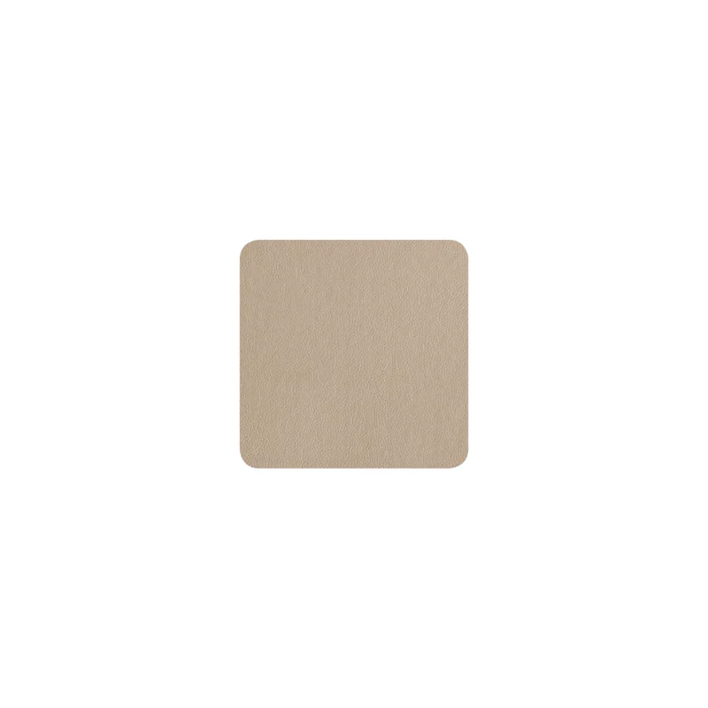 4er Set Untersetzer, stone, Lederoptik | 7831420 | PVC