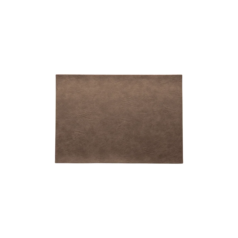 Tischset, nougat, vegan leather, aus PU | 78308076 | PU