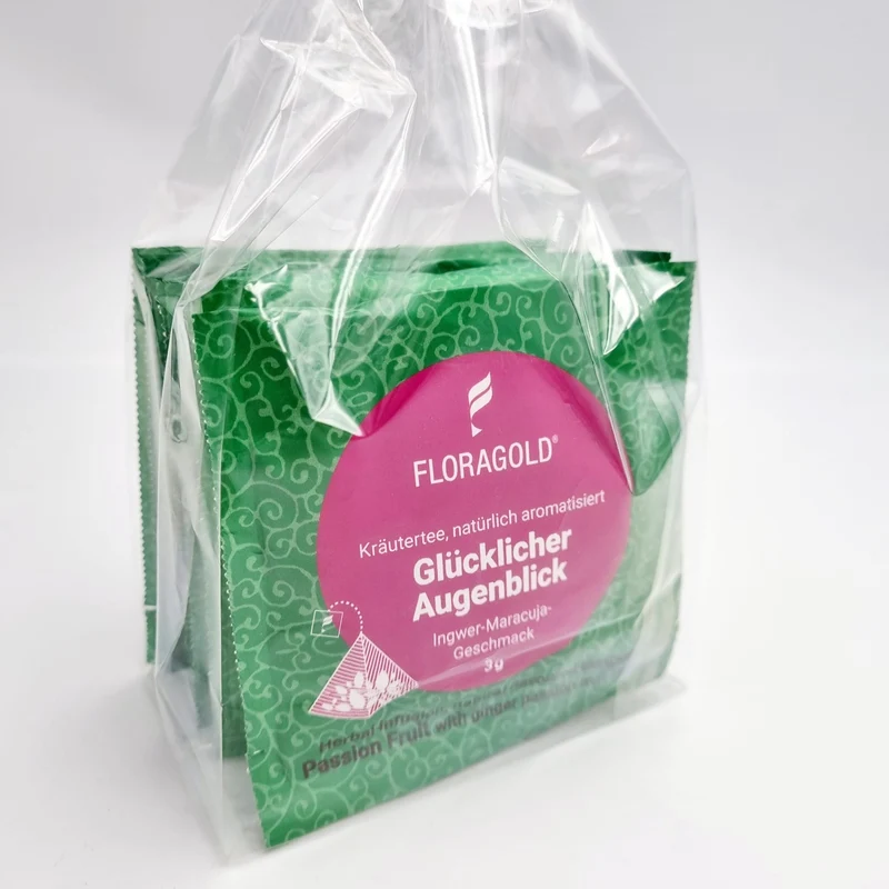 02 Probierset 6er Floragold Pyramidenbeutel Kräutertee