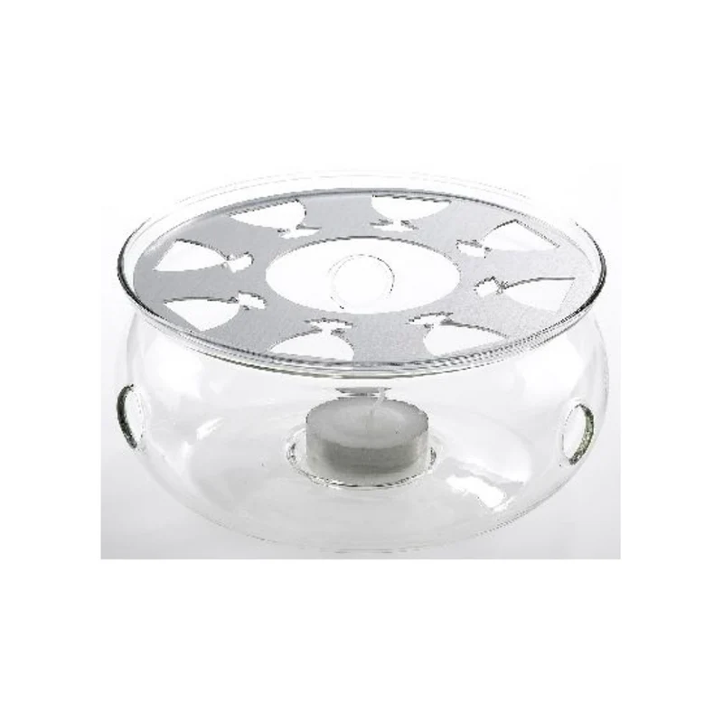Glas Stövchen 'Viktor' 13 cm 20264 | Sinas