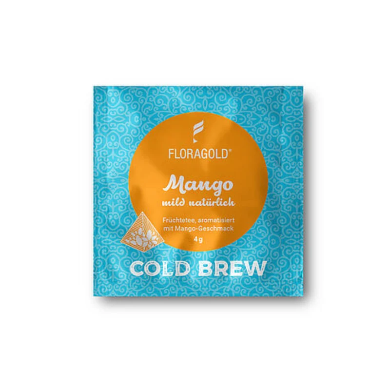 FLORAGOLD® Cold Brew Mango | Früchtetee | Mild | Pyramidenbeutel