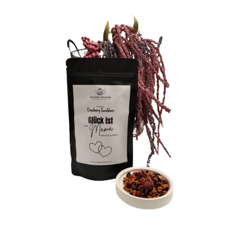Cranberry Sanddorn - Tee mit Sprüchen | Früchtetee
