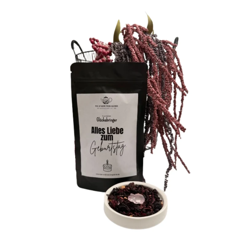 Glücksbringer® - Tee mit Sprüchen | Früchtetee