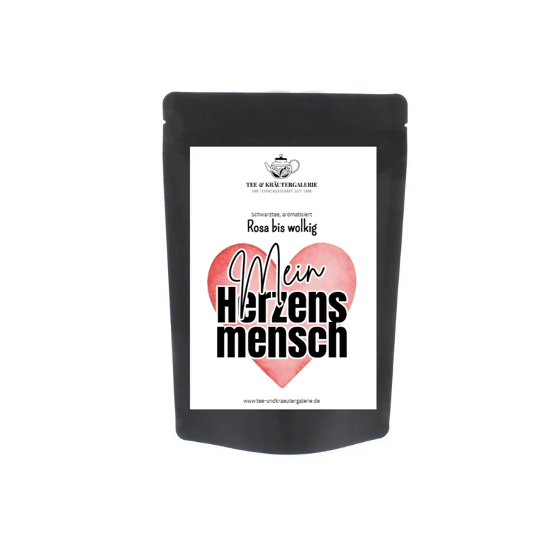 Rosa bis wolkig - Tee mit Sprüchen | Schwarztee | Aroma
