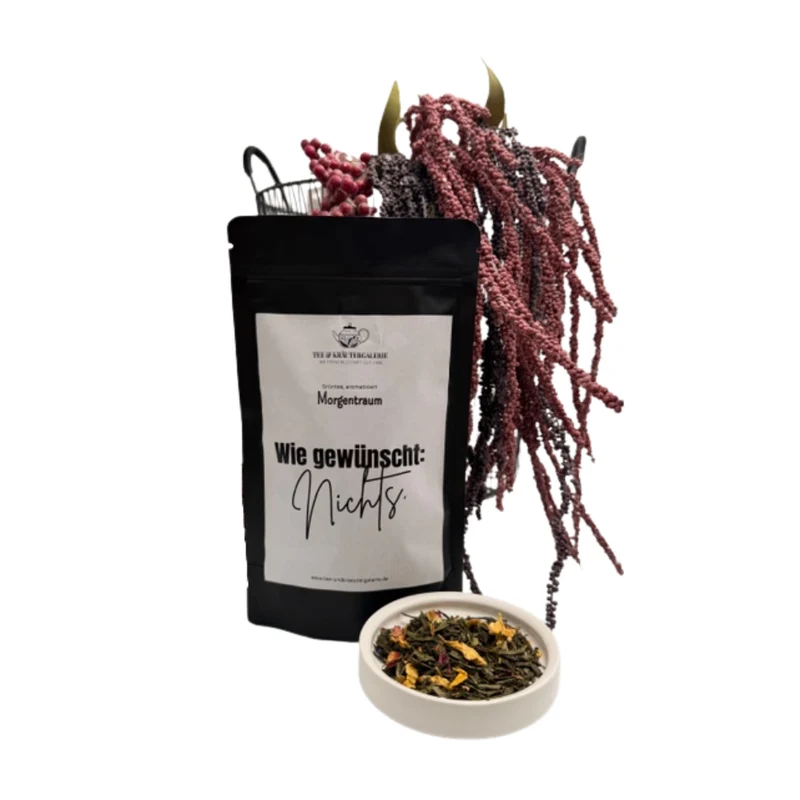 Morgentraum - Tee mit Sprüchen | Grüntee | Aroma