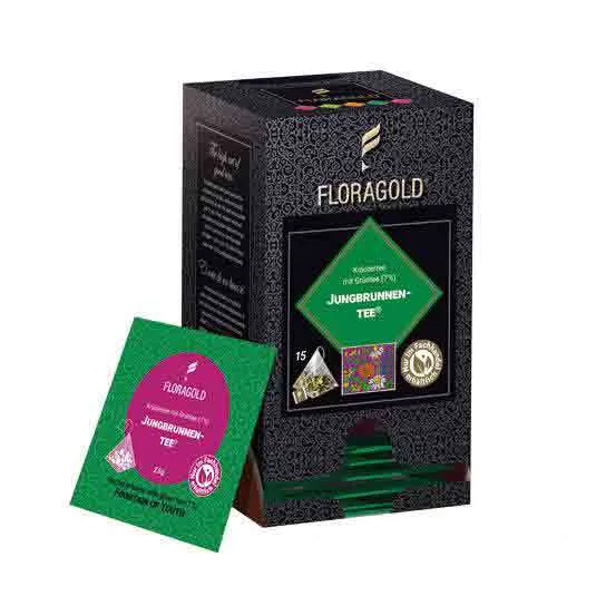 FLORAGOLD® Jungbrunnentee® | Kräutertee | Pyramidenbeutel