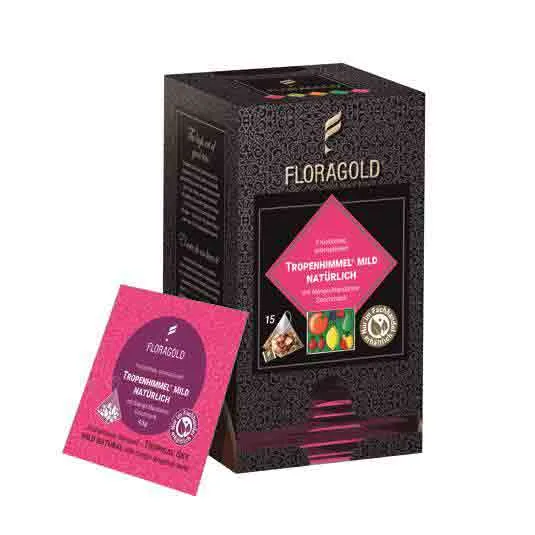 FLORAGOLD® Tropenhimmel® | Früchtetee | Mild | Pyramidenbeutel