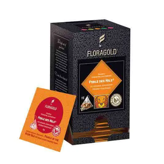 FLORAGOLD® Perle des Nils® | Rooibos | Pyramidenbeutel