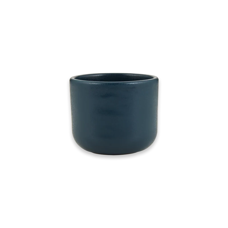 Teetasse handmade Stoneware Cup Dark Blue