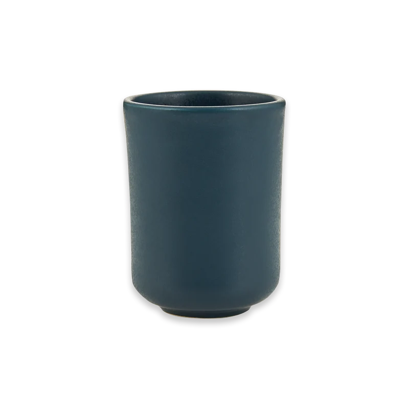 Teebecher handmade Stoneware Mug Dark Blue
