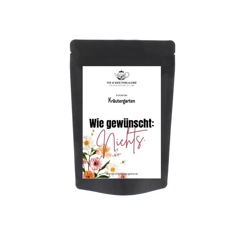 Kräutergarten - Tee mit Sprüchen | Kräutertee